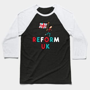 Reform UK Baseball T-Shirt